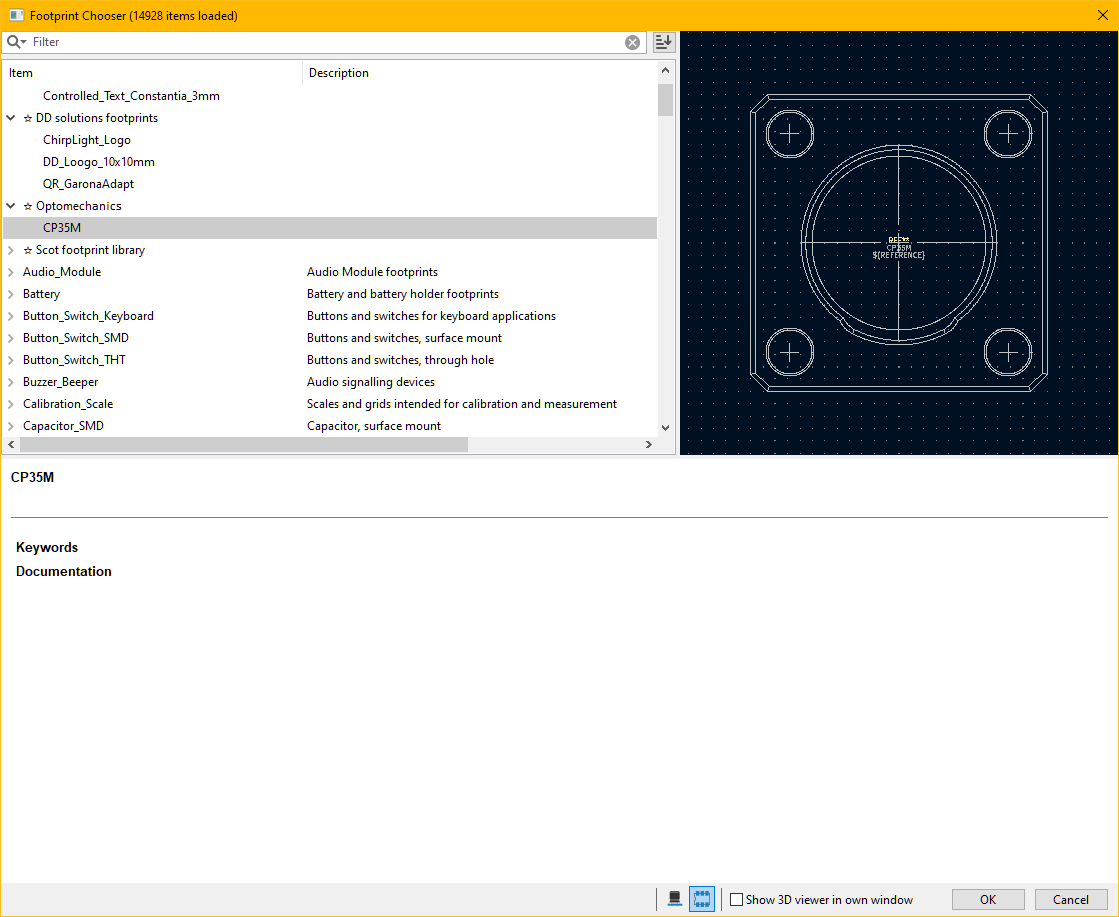 Footprint Assignment