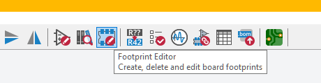 Open Footprint Editor